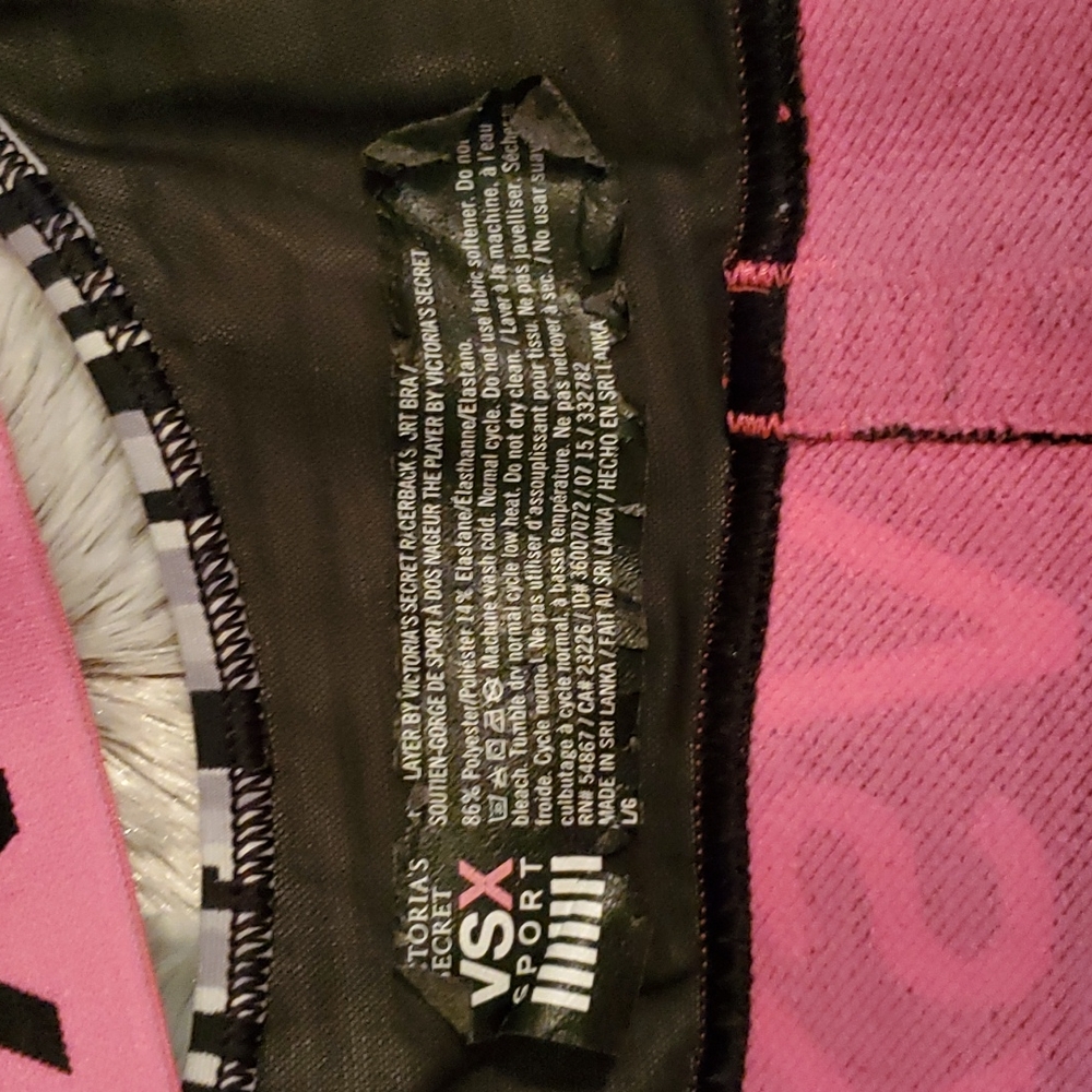 Victoria Secret Racerback Sports Bra - Picture 4 of 4